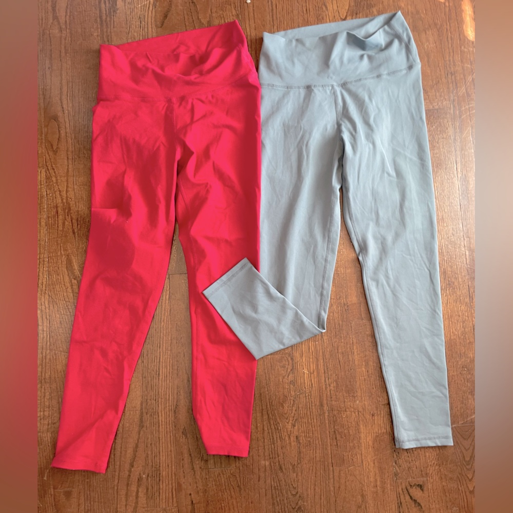 2 pairs ECHT high compression leggings full scrunch butt